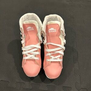 Excellent Condition Lake Placid Double Blade Ice Skates Size Youth 1